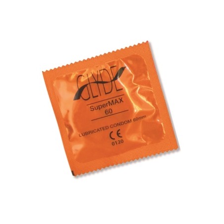 GLYDE SuperMAX Condoms (10 x Retail Packs)