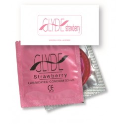 GLYDE Strawberry Condoms...